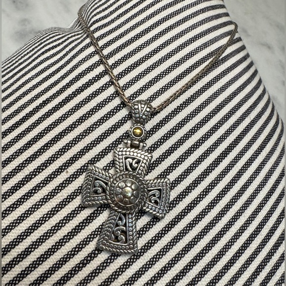 Vintage Brighton Temple Cross Necklace. - Picture 1 of 5